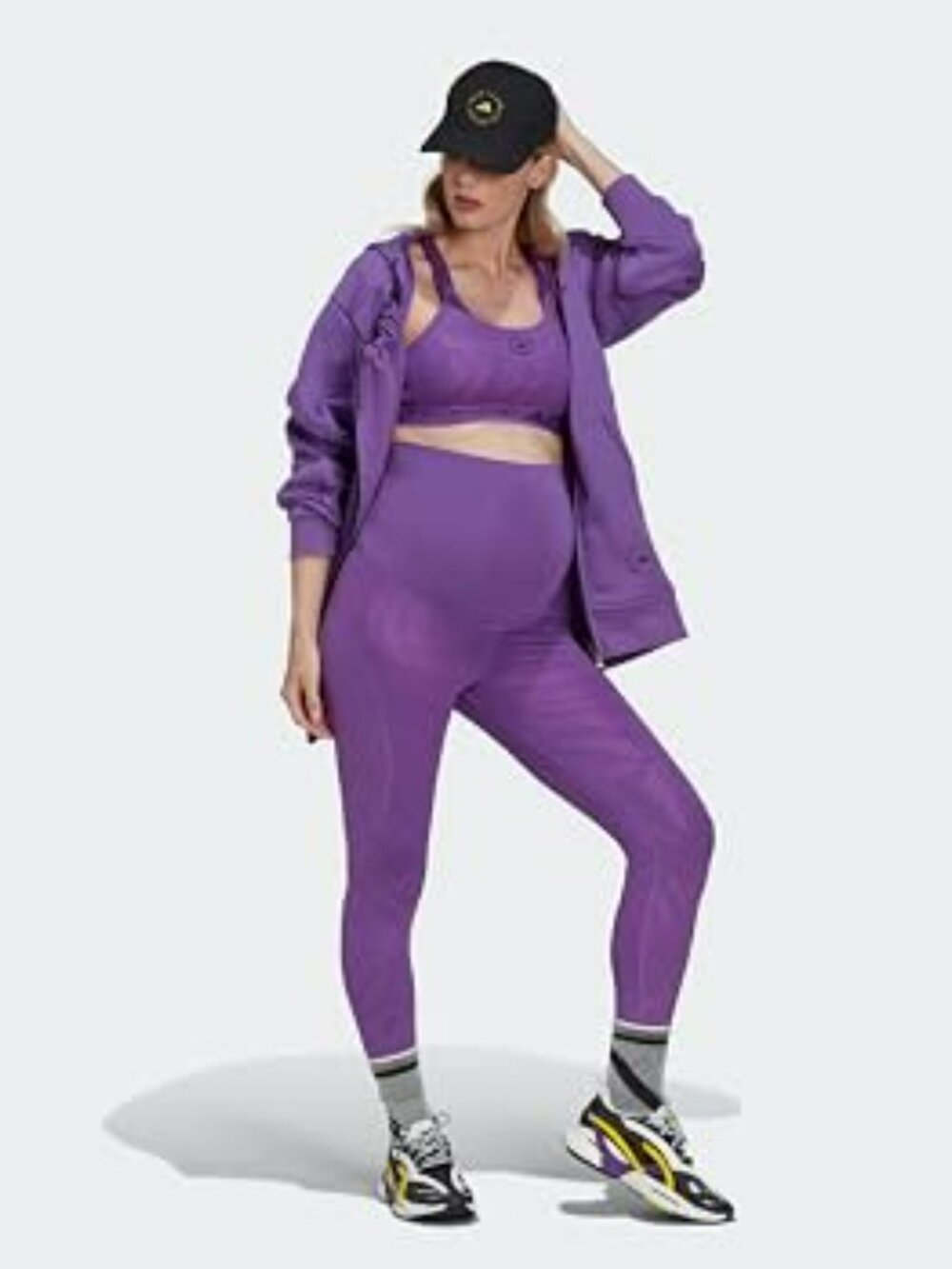 Adidas x Stella McCartney - Maternity Sports Bra & Leggings Set - Size Smalls